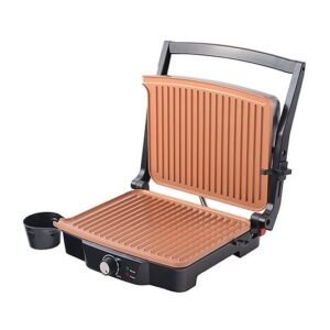 Machine à Sandwichs et Grillades en Inox 2000W Sonashi SGT-859