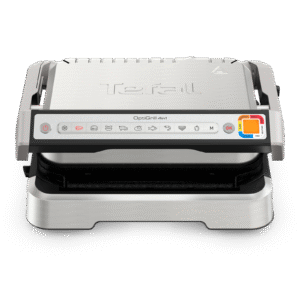Grill À Viande Électrique 4En1 Intelligent 2100W 9 Programmes OptiGrill Tefal GC774D10