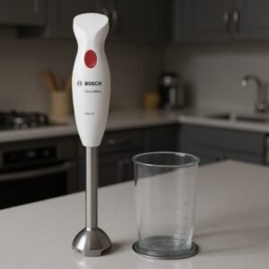 Mixeur plongeant CleverMixx 400 W Blanc, rouge profond Bosch