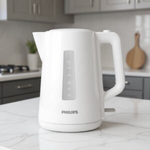 Bouilloire Électrique Sans Fil 1.7L 2200W Philips HD9318 Blanc