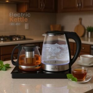 Bouilloire 2L + Théière en verre 1800 W Matrix MX-450