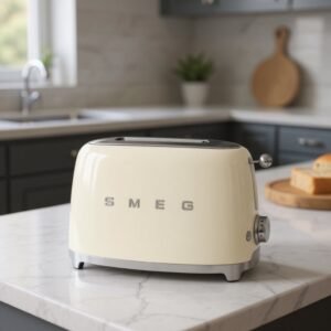 Grille-pain 2 tranches SMEG Crème TSF01CREU