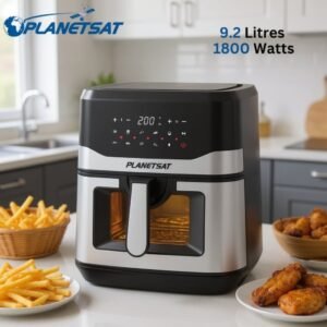 Friteuse Air Fryer Sans Huile 9.2 Litres 1800W - Multifonction et Tactile PLANETSAT PAF-920