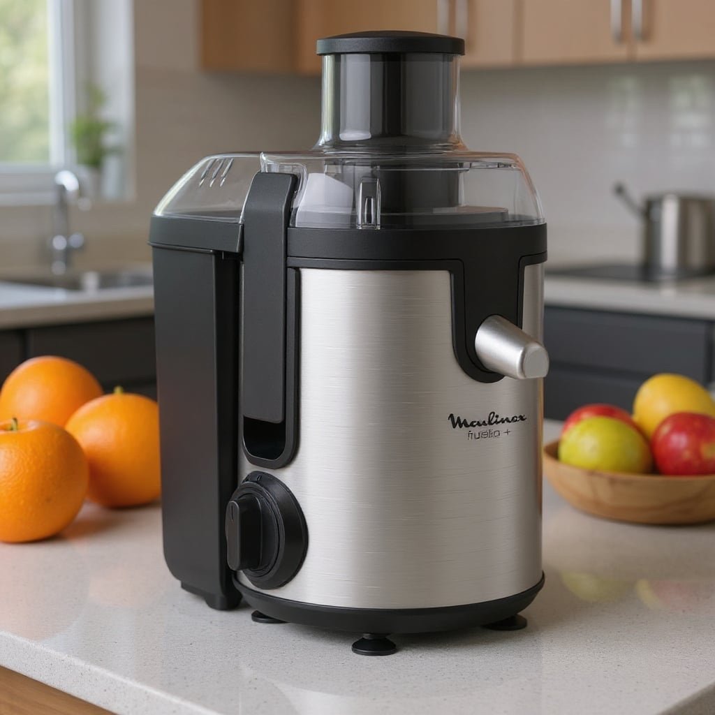 Centrifugeuse de Fruits et Légumes 950mL 400W MOULINEX JU420D10