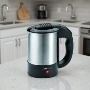 Bouilloire De Voyage En Inox 500mL 1000W Clatronic WKR3624