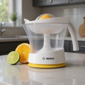 Bosch Presse Agrumes Electrique- Blanc/Jaune
