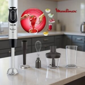 Moulinex Mixeur Plongeur Quickchef 4En1 Dd65H810 1000W 10Vitesses- Inox DD65H810