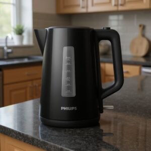 Bouilloire Électrique Sans Fil 1.7L 2200W Philips HD9318 Noir