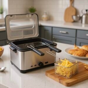 Friteuse inox 4L -  2000 W SilverCrset DF3700