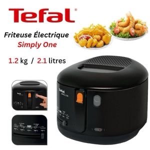 Simply One, Friteuse à huile, 2L d’huile/1.2 kg de frites, Format compact