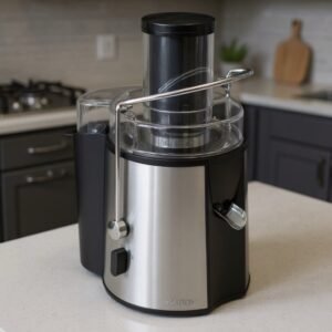 Centrifugeuse de Fruits et Légumes Professionnel 2L 1000W Clatronic AE 3532