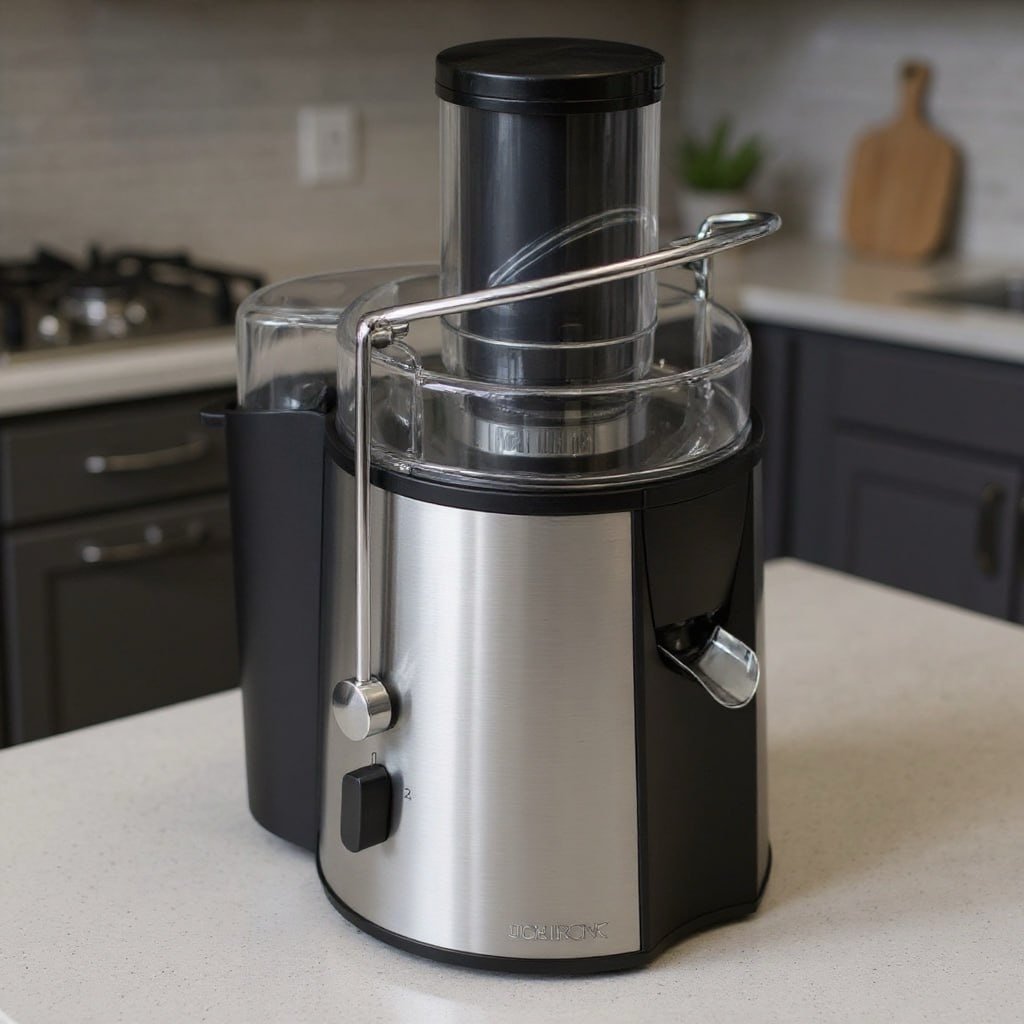 Centrifugeuse de Fruits et Légumes Professionnel 2L 1000W Clatronic AE 3532