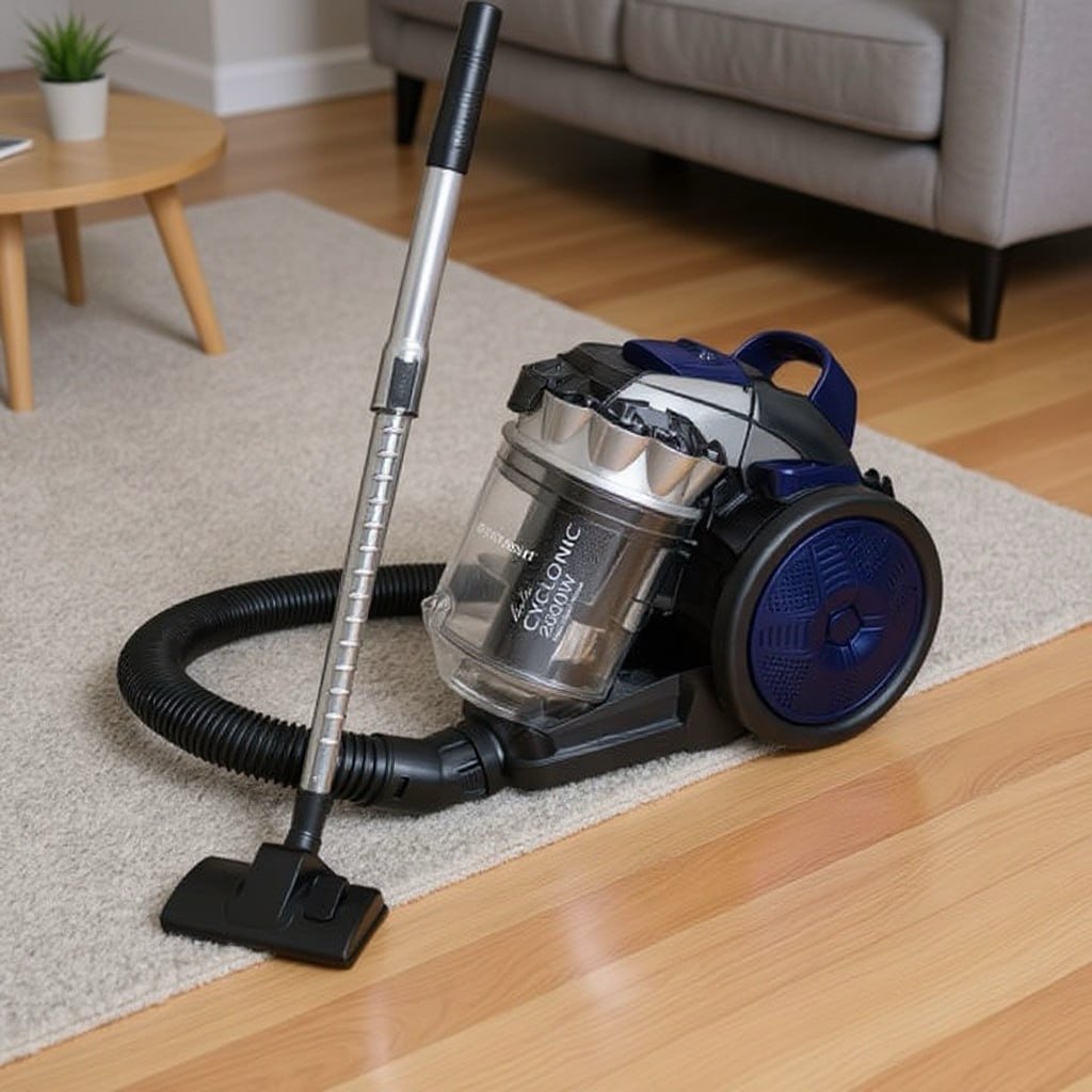 Aspirateur 3L 2000W Noir et Bleu Sonashi SVC-9028C