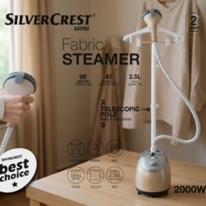 Défroisser a Vapeur 2 EN 1SilverCrest 2000W 2.5L SilverCrest  GS1702