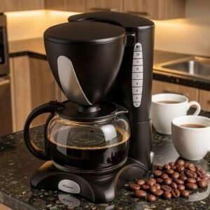 Cafetière Électrique 780W 5 Tasses Robuste CEN05