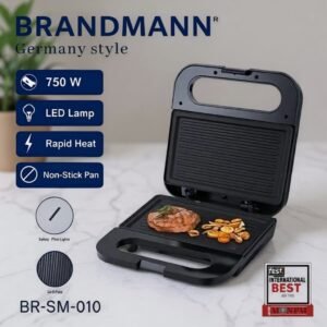 Panineuse Brandmann 750W BR-SM-010 – Sandwich Maker