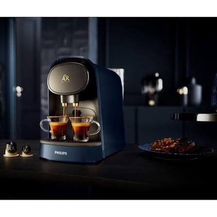 MACHINE A CAFE PHILIPS L'OR barista MIDNIGHT BLUE 9 capsules – Image 2