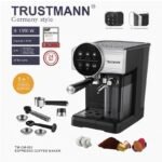 Machine à café 5en1 1350W 20Bar TRUSTMANN® – Modèle TM-CM-002
