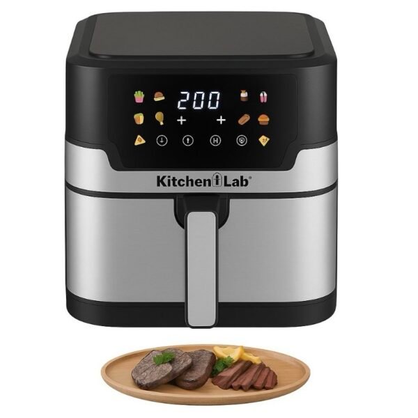 Airfrayer Kitchen Lab 6L 2-en-1 – Air Fry & Grill 1500W 10 programmes – Image 2