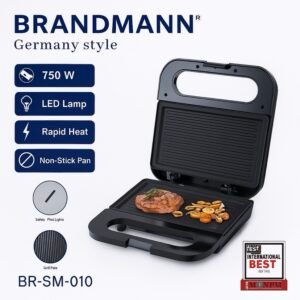 Panineuse Brandmann 750W BR-SM-010 – Sandwich Maker
