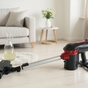 Aspirateur Balai Et à Main 3 En 1 - 2000 W 1 L cyclonique - BVC3100 Rouge/Noir