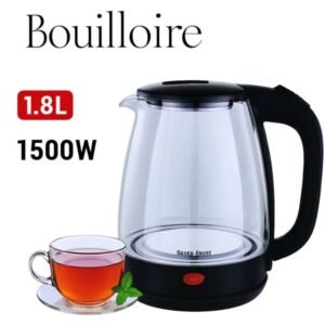 Bouilloire en verre LED 1.8 L 1500 W – Silvertrust KL-