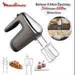 Batteur À Main Électrique 600w Silencieux Moulinex HM650E10