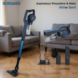 Aspirateur Balai 3 en 1 Sonashi 600W + Filtre Gratuite SONASHI SVC-9032