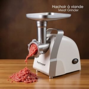 Hachoir À Viande 300W Avec Multi-Accessoires Et Fonction Inverse Techwood THV-521