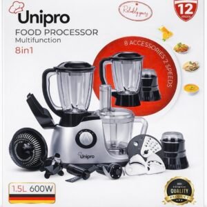 Robot multifonction 8 en 1 600W 1.5L UNIPRO