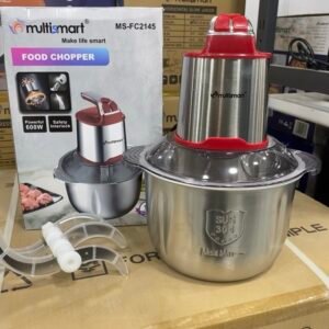 Hachoir Inox 600W 5L 6 lames inox Multismart MS-FC 2145