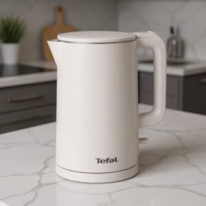 Bouilloire Électrique Sans Fil 1.5L 1500W Avec Isolation Sans Danger Tefal KO140BE0