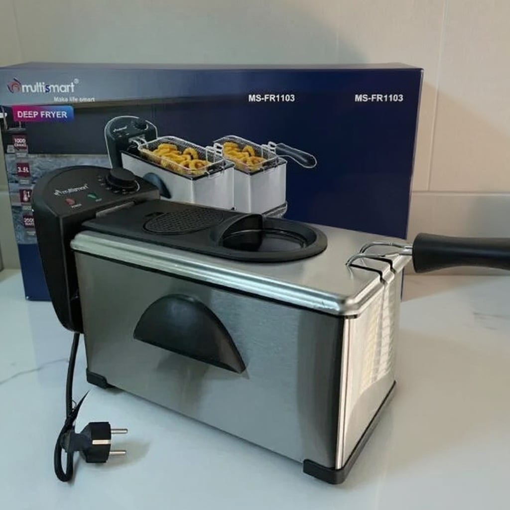 Friteuse Electrique 3.5L 2000W MULTISMART MS-FR1103