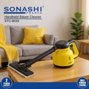 Nettoyeur à vapeur 1500W 14 accessoires cable 3m SONASHI STC-9039