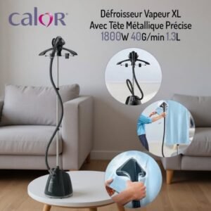 Défroisseur Vapeur XL Avec Tête Métallique Précise 1800W 40G/min 1.3L Calor IT2461C0