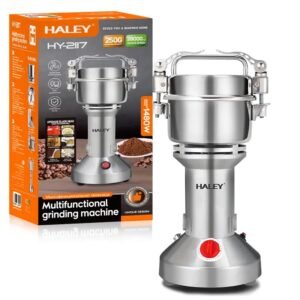 Moulin a grain Inox 250G 1480 W Haley Hy-2417