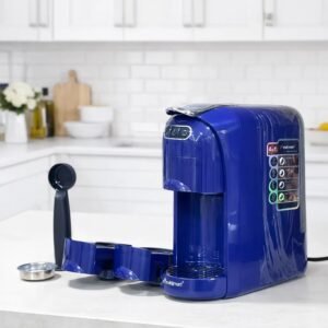 Machine a café 4 en 1 Café poudre et Multi-Capsules 20 Bars 1400W MultiSmart MS-CF2102 Blue