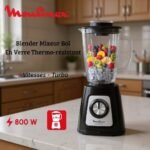 Blender Électrique en verre 800W 1.75L Avec Système Smart Lock Blendforce 2 Moulinex LM435810