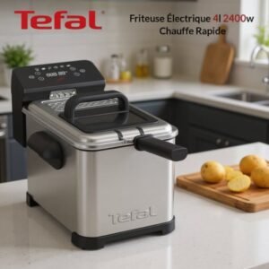 Friteuse Électrique 4l 2400w Chauffe Rapide Tefal FR507D10