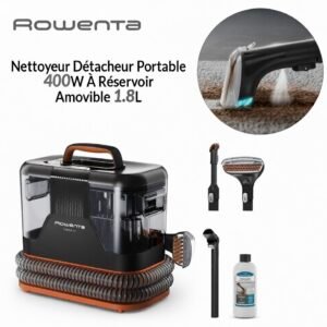Nettoyeur Détacheur Portable 400W À Réservoir Amovible 1.8L Clean It Rowenta IN5011F0
