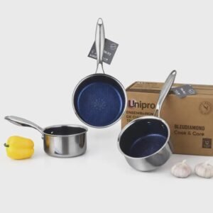 Série 03 Casseroles tous feux induction 14+16+18 cm Unipro