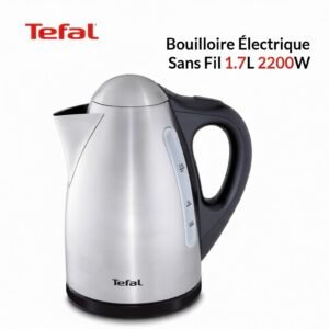 Bouilloire Électrique Sans Fil 1.7L 2200W Tefal KI110F10