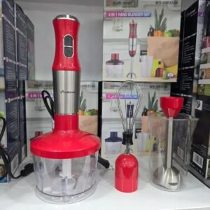 Bras Mixeur inox 4 en 1 – 400W MultiSmart MS-HB3104