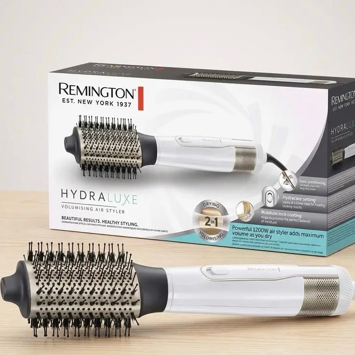 Brosse chauffante « Remington » hydraluxe 1200w REF:AS15A