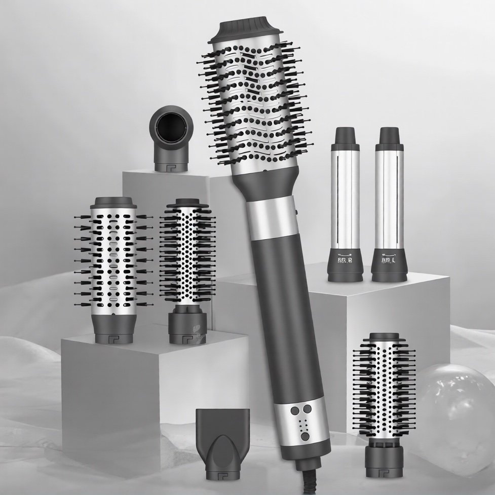 Kit De Coiffage Professionnel 8En1 À Technologie Ionique Avancée Enzo EN-753 – Image 2