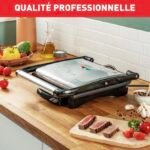 Grille-viande et Panineuse électrique 2000W Multifonctions Inicio Grill Adjust Tefal GC241D12