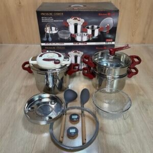 Cocotte Minute CLIPSO KitchenLab 18/10 7+5 Litre 11 piece