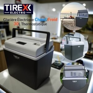 Glacière Électrique Thermostatique 30L Chaud/Froid Tirex GLS100