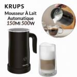 Mousseur À Lait Automatique 150Ml 500W Avec Revêtement Antiadhésif Krups XL100810