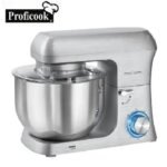 Robot Pétrin métal Avec Bol en Inox 6L 8vitesses 1500W ProfiCook PC-KM 1188